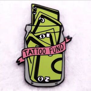 Tattoo Fund Enamel Pin